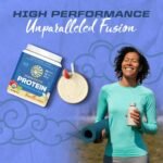 Sunwarrior Organic Plant Based Blend Vanilla Protein Powder, 375 g - Image 4