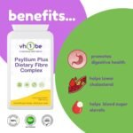 Psyllium Fibre Complex – Gut Health & Digestive Regularity Support – Prebiotic Blend – 100 Vegan Capsules - Image 3
