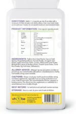 Psyllium Fibre Complex – Gut Health & Digestive Regularity Support – Prebiotic Blend – 100 Vegan Capsules - Image 5