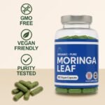 Pure Moringa Leaf - 120 Vegan Capsules - High Strength Moringa Oleifera - 500mg per Capsule - GMP HACCP UK Certified - 4 Month Supply - NO EXTRACTS - Pure ONLY - Image 3