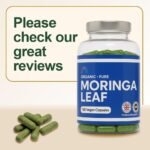 Pure Moringa Leaf - 120 Vegan Capsules - High Strength Moringa Oleifera - 500mg per Capsule - GMP HACCP UK Certified - 4 Month Supply - NO EXTRACTS - Pure ONLY - Image 4