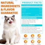 Cat Allergy Chews, 500 Crunchy & Creamy Chews, Cats Itchy Skin Comfort Treats with Colostrum, Probiotics - Skin & Paw Licking, Coat Comfort & Digestive Balance - Chicken and Krill Flavor - Image 6