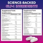 GLP-1 Supplement for Women & Men,GLP1 Probiotics and Prebiotic 43 in 1 Nutritional Components-Supports Reduces Body Burden,GLP-1 Capsules for Metabolism, Digestion, and intestinal Health - Image 4