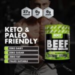 NXT Beef Protein Isolate 540g - High Protein Powder in Natural Amino Acids - Paleo, Keto Friendly - Dairy and Gluten Free | 540g (Green Apple) - Image 4