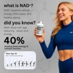 NAD+ Supplement | 1200MG | 120 Capsules | Increase NAD Levels | Enhance Anti Aging Effects | Increase Energy Levels | Improve Sleep Quality | Vegan & Gluten Free - Image 7