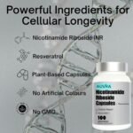 NAD+ Supplement | 1200MG | 120 Capsules | Increase NAD Levels | Enhance Anti Aging Effects | Increase Energy Levels | Improve Sleep Quality | Vegan & Gluten Free - Image 8