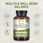Vegan Vital Multivitamins and Minerals | 120 Vegan Multivitamin Capsule | Calcium, Vitamin B12, Vitamin B2, Vitamin D3, Selenium, Iodine, Zinc & Iron | by Prowise Healthcare - Image 4