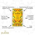 Pukka Turmeric Active, Organic Herbal Tea with Ginger & Galangal (4 Pack, 80 Total Tea bags) & Night Time, Organic Herbal Sleep Tea (4 Pack, Total 80 Tea Bags) - Image 4