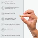 Sea Moss Capsules by FUTURO LABS - 2000mg Raw Sea Moss [15:1 Extract] - Organic Irish Sea Moss Supplement | Vegan, Non-GMO, Gluten Free | 120 Capsules, 60 Servings - Image 4