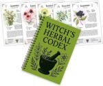 The Enchanted Herbalist's Notebook, Witch's Herbal Codex and Herbal Recipes for Beginners & Experts, Kitchen Witch Spells & Herb Magic Guide, Magical Herb Notebook and Witchcraft Diary (1, Green) - Image 5