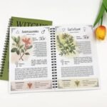 The Enchanted Herbalist's Notebook, Witch's Herbal Codex and Herbal Recipes for Beginners & Experts, Kitchen Witch Spells & Herb Magic Guide, Magical Herb Notebook and Witchcraft Diary (1, Green) - Image 6