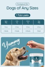 Anti-Itch & Immunity Dog Treats – Dog itchy skin relief, Supports Allergy Relief, Skin Health & Immune System with Colostrum, Salmon Oil, and Probiotics - 120 Soft Chews - Image 5