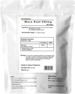 UKHealthHouse Premium Maca Root Extract - 500mg x 360 Tablets Capsules - High Strength - Vegan Supplement - Maca Root Powder Tablets for Men and Women - Image 3