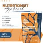 Vitamin D3 4000IU + K2 MK7 100µg with 2000mg Turmeric, Ginger & Black Pepper – High Strength 5-in-1 Formula – 90 Capsules (45 Day Supply) – UK Made Supplement with 95% Curcuminoids (90) - Image 5
