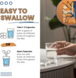 Vitamin D3 4000IU + K2 MK7 100µg with 2000mg Turmeric, Ginger & Black Pepper – High Strength 5-in-1 Formula – 90 Capsules (45 Day Supply) – UK Made Supplement with 95% Curcuminoids (90) - Image 8