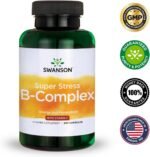 Swanson Vitamin B Complex with Vitamin C, 240 Capsules - Image 4