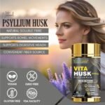 Vitaminnica Vita Husk Pysllium Husk Supplement 1000mg- High Fibre Supplement for Digestive Health, Regularity & Weight Management- Vegan & Gluten-Free - 60 Capsules - Image 10