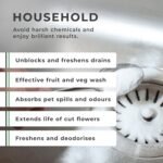 Grow Chem Baking Soda, Sodium Bicarbonate (1KG Bucket) UK MADE Pure Baking Soda for Cleaning, Baking, Bath Bombs, Odours and Teeth - Image 6