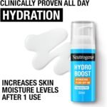 Neutrogena Hydro Boost Hydrating Face Fluid SPF 50, with Hyaluronic Acid, Pro-Vitamin B5 and Niacinamide, Broad Spectrum for Dry Skin, 50ml - Image 4