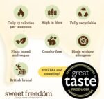 Sweet Freedom CHOC SHOT Brownie - 350 g | Natural Great Taste With Sweetness Derived from Fruit | Ideal for Coffee, Baking & Dessert | No Preservatives or Allergens | Vegan | Only 13 Cal Per Teaspoon - Image 4