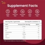 Iron Gummies Kids,15 Day Supply, Natural Strawberry Flavour, 30 Chewable Vegan Gummies, Vegetarian Friendly, Energy & Immune System, Kids Iron Gummies, GMO & Gluten Free. - Image 7