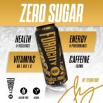 Furocity Sugar Free Energy Drink, Tropical Thunder, 157mg Caffeine, Low Calorie, Zero Sugar, High in Vitamins C, B6, B12, Taurine, Vegan, 12 x 500ml Cans - Image 3