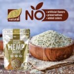 Organic Shelled Hulled Hemp Seeds 1kg - Plant Based Vegan Protein, Omega 3&6, Amino Acids & Minerals, Gluten-Free Hemp Seed Superfood by PROELITE - Image 4