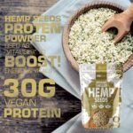 Organic Shelled Hulled Hemp Seeds 1kg - Plant Based Vegan Protein, Omega 3&6, Amino Acids & Minerals, Gluten-Free Hemp Seed Superfood by PROELITE - Image 6