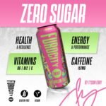 Furocity Sugar Free Energy Drink, Watermelon Twist, 157mg Caffeine, Low Calorie, Zero Sugar, High in Vitamins C, B6, B12, Taurine, Vegan, 12 x 500ml Cans - Image 3