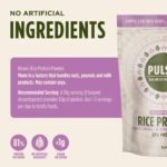 Pulsin - Natural and Unflavoured Vegan Rice Protein Powder - 1kg - 8.1g Protein, 0.4g Carbs, 43 Kcal Per Serving - Low Carb, Gluten Free, Plant Based, Palm Oil Free and Dairy Free - Image 3