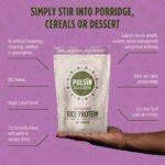 Pulsin - Natural and Unflavoured Vegan Rice Protein Powder - 1kg - 8.1g Protein, 0.4g Carbs, 43 Kcal Per Serving - Low Carb, Gluten Free, Plant Based, Palm Oil Free and Dairy Free - Image 5