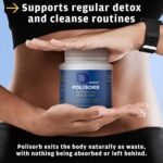 Detoxify Polisorb Digestive Tract Cleanse – Silicon Dioxide Detox Drink for Gut Health, Stomach Comfort & Cleansing, Mixes with Water, Juice, Tea - Family-Friendly, 2 Tbsp Serving for Adults - Image 6