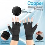 Hotcakes Copper Compression Gloves Therapy - Copper Infused Arthritis Gloves For Women And Men Offer Hand Support For Carpal Tunnel, Raynauds and Provide Arthritis Pain Relief For Hand (M) - Image 4