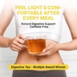 D’Amazonia Digestive Tea | Award Winner | 100% Natural Herbal | 10 Ingredients, Turmeric, Fennel and Peppermint – Pack of 15 Pyramid Tea Bags | Digest Tea - Image 3
