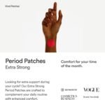Kind Patches | Period Patches - Extra Strong | Period Relief | Botanical Plant-Based Formula with Chamomile Extract & Eucalyptus Oil | 42 Vegan Patches, 3 Months Supply - Image 3