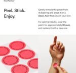 Kind Patches | Period Patches - Extra Strong | Period Relief | Botanical Plant-Based Formula with Chamomile Extract & Eucalyptus Oil | 42 Vegan Patches, 3 Months Supply - Image 6