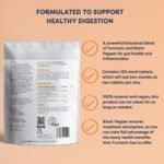 Gut–Smart DUO, 120 x Tiny Tablets, Botanical Blend of Turmeric & Black Pepper, Gut Health and Inflammation, Natural Supplements for Healthy Digestion - Image 4