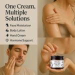 Wilderglow Wild Yam Cream, Moisturizing Body Cream with Vitamin E Aloe Vera, Soothing Plant-Based Moisturizer - Support for Women Menopause (1pc) - Image 7