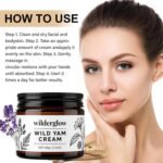Wilderglow Wild Yam Cream, Moisturizing Body Cream with Vitamin E Aloe Vera, Soothing Plant-Based Moisturizer - Support for Women Menopause (1pc) - Image 8