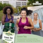 Natures Aid Green Tea 10,000mg – High Strength Natural Supplement – Supports Energy, Metabolism & Weight Management – Antioxidant – Vegan, Gluten Free, Non-GMO – 60 Tablets - Image 3