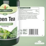 Natures Aid Green Tea 10,000mg – High Strength Natural Supplement – Supports Energy, Metabolism & Weight Management – Antioxidant – Vegan, Gluten Free, Non-GMO – 60 Tablets - Image 6