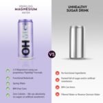OHMG Sparkling Magnesium Water Variety Pack - 12 x 330ml cans | Zero-Calorie Magnesium Drink Featuring Magnesium Glycinate, Citrate & Malate | Sugar-Free, 100mg of Essential Magnesium Supplement - Image 4