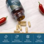Ayurvediq Organic Cayenne Pepper Capsules High Strength 600mg x 60 Capsaicin Powder - 100% Soil Association Organic Digestion, Circulation, Metabolism, Heart Health and Wellbeing Supplements - Image 4