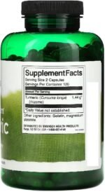 Swanson - Turmeric 720mg | Traditional Botanical for Joint, Liver & Antioxidant Support | 240 Capsules - Image 3