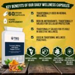 Turmeric Extract 500mg (95% Curcuminoids) + Black Pepper – 60 Delayed Release Vegan Capsules | High Strength with Piperine for Absorption | UK-Made Plant-Based Supplement - Image 5