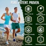 Turmeric Extract 500mg (95% Curcuminoids) + Black Pepper – 60 Delayed Release Vegan Capsules | High Strength with Piperine for Absorption | UK-Made Plant-Based Supplement - Image 7