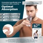 FitMan High Strength Multivitamin & Minerals | 30 Tablets| with Zinc, Iron, Biotin, Vitamin D, Magnesium, B-Complex & More! UK Made Supplement for Men - Image 5