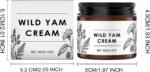 Wilderglow Wild Yam Cream,Moisturizing Body Cream with Vitamin E Aloe Vera, Soothing Plant-Based Moisturizer to Help Support Hormonal Balance for Women & Men, Gentle Safe Non-Greasy (3PCS) - Image 3