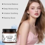 Wilderglow Wild Yam Cream,Moisturizing Body Cream with Vitamin E Aloe Vera, Soothing Plant-Based Moisturizer to Help Support Hormonal Balance for Women & Men, Gentle Safe Non-Greasy (3PCS) - Image 7