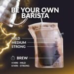 Extra Strong Highly Caffeinated Ground Coffee - 14 Coffeebrewers with Natural Strong Coffee | Brew & Enjoy Anytime, Anywhere | Natural Energy for Camping, Athletes & Gamers - Image 6
